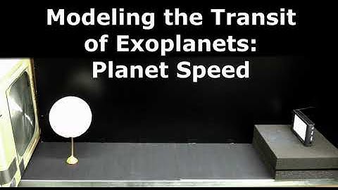 Modeling the Transit of Exoplanet: Planet Speed