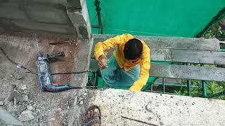 Balcony extension work in Tamil (onsite problem solving)