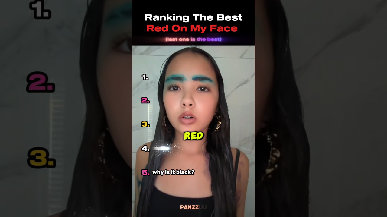 Рейтинг лучших красных оттенков на лице (новинка) 