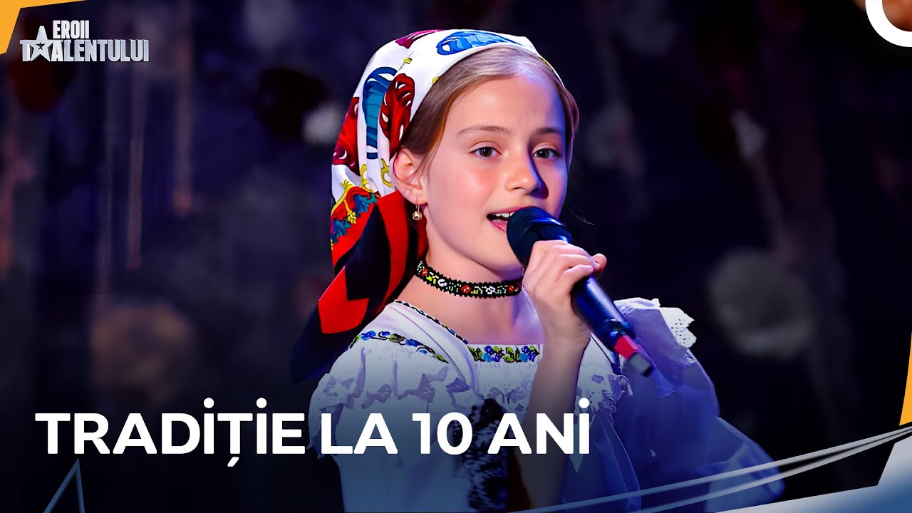Incredibil! O Voce De 10 Ani, Plină De Tradiție Şi Emoție! | Romanii au Talent
