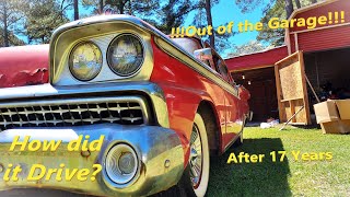 1959 Ford Fairlane 500 first drive in 17 years