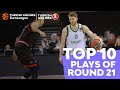 Turkish Airlines EuroLeague Regular Season Round 21 Top 10 Plays