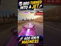 Bro Turned Into a Jet 🚀 #shorts #gaming #racing