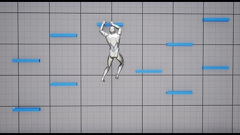 Ledge Climbing Animation Pack || Map Overview || Unreal Engine 5 | 🎁 Available on Patreon  🎁