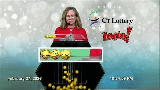 Lotto! Drawing For 02/27/2026