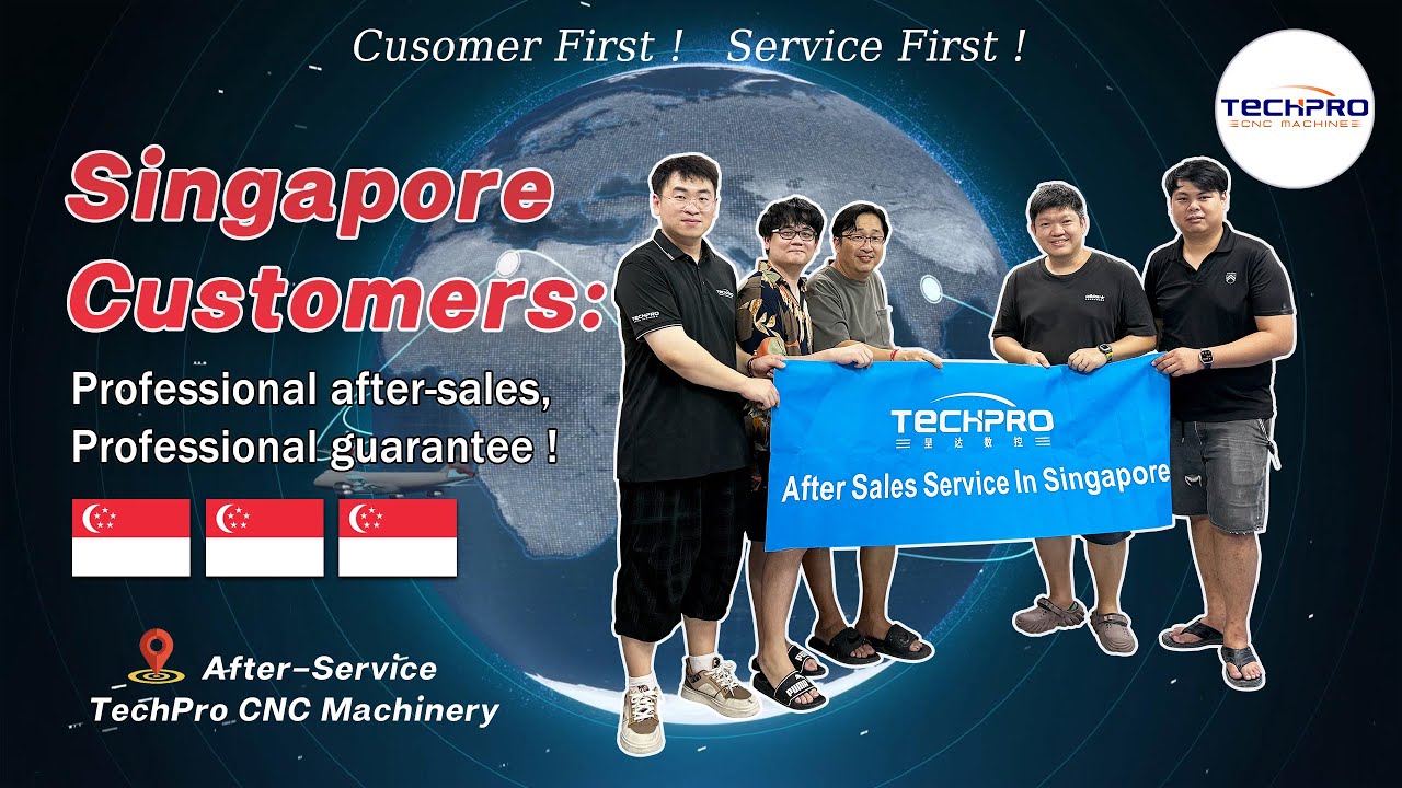 TechPro After-sales Service Team In Singapore for CNC Router, Drilling Machine Edge Banding Machine