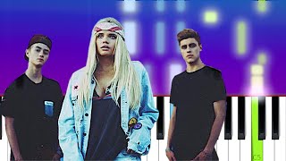 Alli Simpson ft. Jack & Jack - Roll Em Up (Piano Tutorial)