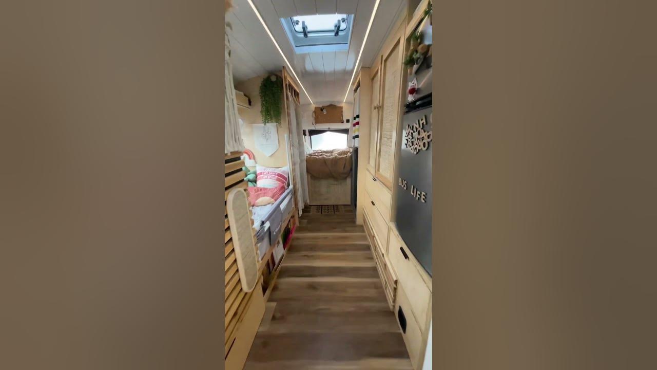 School Bus Tiny Home. #skoolie #schoolbusconversion #tinyhome #tinyhouse