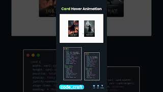 Card Hover Animation Using HTML &amp; CSS 🔥