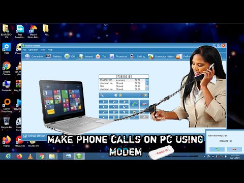 Cara melakukan panggilan telepon di PC menggunakan Modem USB by BLAIR TECH 256