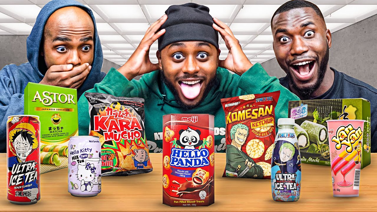 Tasting The WEIRDEST Japanese Candy! 