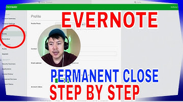 ✅  How To Permanently Close Evernote Account 🔴