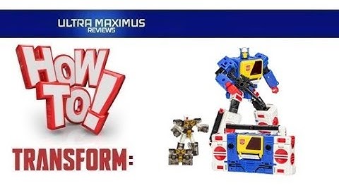 💥 How to Transform Twincast (Blaster) | Transformers Legacy Evolution