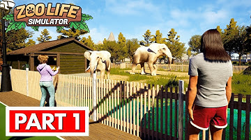 ZOO LIFE SIMULATOR - Full Gameplay Walkthrough Part 1 [FULL GAME] No Commentary