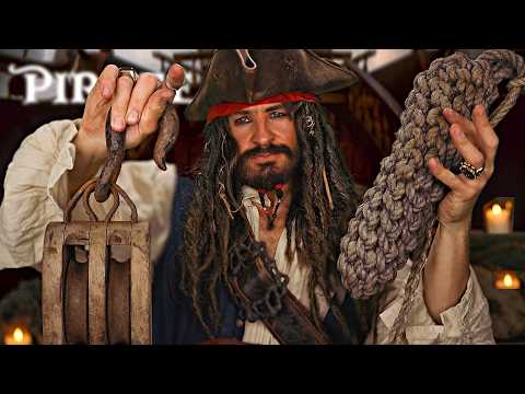 フレッド・スパロウと航海するASMRロールプレイ | 船上のトリガー音