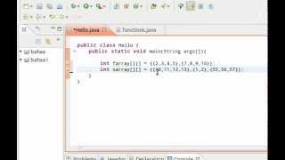 java tutorial - 26 - Multidimensional Arrays - تعلم البرمجة بلغة جافا