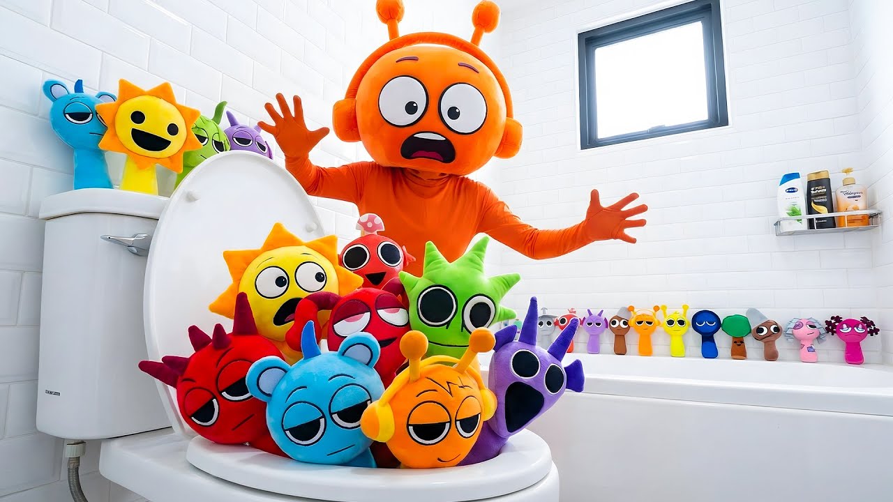 This Went WRONG! 😱 Oren Finds Sprunki Hiding In The Toilet