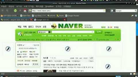 Ubuntu 8.04 IE View + Google Gadgets(Widget Layer)
