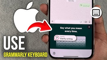 How to Use Grammarly Keyboard on iPhone - 2025