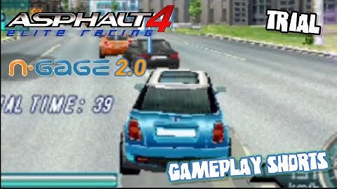 Asphalt 4 Elite Racing Trial N Gage 2.0 Gameplay Shorts (EKA2L1 EMULATOR)