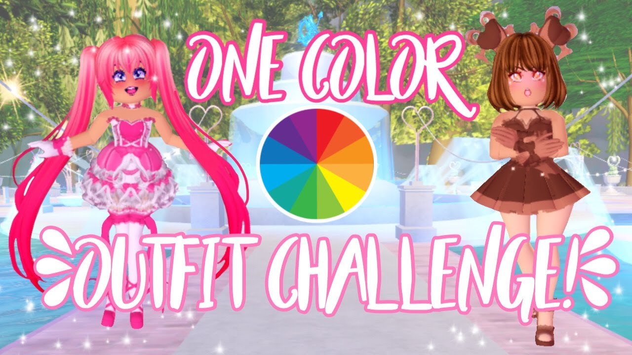 🎨 One Color Outfit Challenge! 🎨 *Starring Emiiyoki!* Royale High 2020 ...
