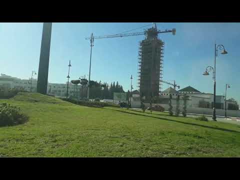 20200130 طريق عين الشقف فاس المسجد الجديد في طور البناء مسجد ضخم ما شاء الله