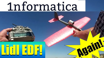 Lidl Glider Dr Mad Thrust 40mm EDF Conversion Another Flight