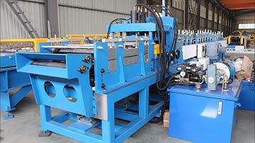 Automatic Size Changing C Purlin Roll Forming Machine