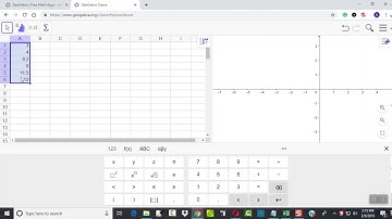 GeoGebra - Finding the Sample or Population Mean