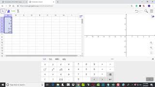 GeoGebra - Finding the Sample or Population Mean
