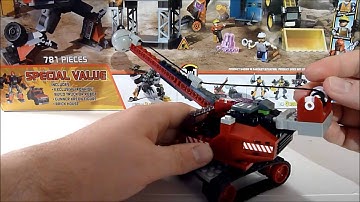 Kre-O Devastator Part 2: Kreons, vehicles and robots