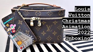 Louis Vuitton, Bags, Louis Vuitton Vivienne Key Pouch Christmas Animation  222
