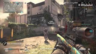 Call of Duty Ghosts QuickScope Montage 2 (PS4)