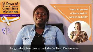 16DaysOfActivism2023 There is a need to have budgetary support to effectively mo