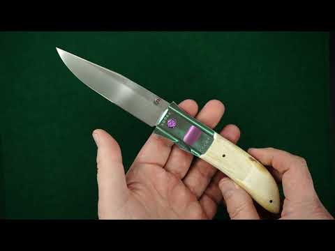 Ernest Emerson Custom Deluxe Halfmoon Pre-Prototype A116 ''Missing Link''