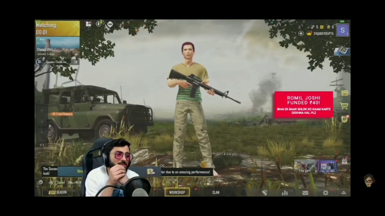 Carry Minati Speak Assamese When Playing Pubg live stream   