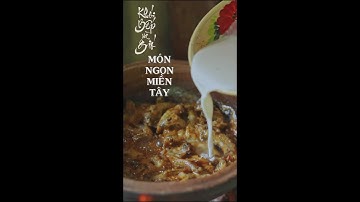 Món Ngon Miền Tây Mọi người ở Miền Tây, có ăn thử 2 món này chưa? Món cá bống kho nước cốt dừa: là