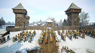 Manor Lords - WINTER IS COMING (Insane Survival - Bandits & King Invasions)