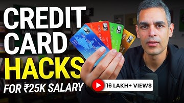 Credit Card TIPS for Rs. 25,000 SALARY!  | Ankur Warikoo Hindi