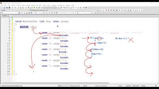PROGRAMACIÓN EN C, Clase 7:  Switch