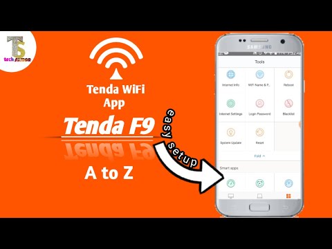 Tenda WiFi Apps setup tenda f9 tenda ac5/Tech sumon