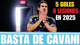 CAVANI no puede seguir en BOCA