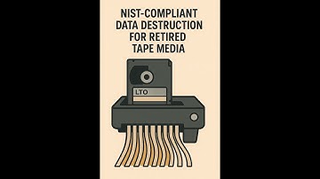 Why NIST-Compliant Data Destruction Is a Must for Retired Tape Media | LTO Security Explained