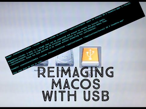 Reimage MacOS with USB