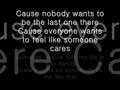 Nickelback - Gotta Be Somebody Lyrics