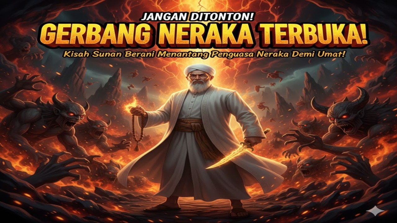 JANGAN DITONTON! Kisah Sunan Berani Menantang Penguasa Neraka Demi Umat!