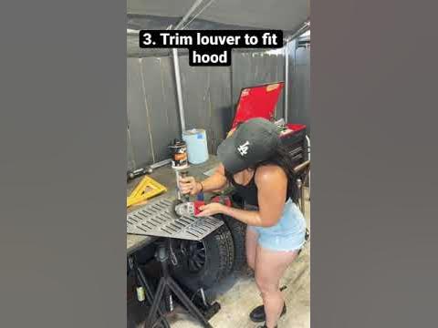 DIY 1994 Jeep Grand Cherokee Hood #jeep #diy - YouTube