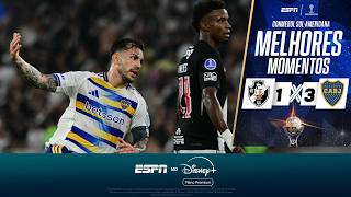 PAREDES CRAVA E ELIMINA VASCO CONTRA O BOCA JUNIORS NO MARACANÃ LOTADO | MELHORES MOMENTOS