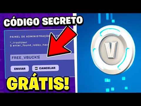 CORRE! RESGATE AGORA V-BUCKS GRÁTIS no FORTNITE!