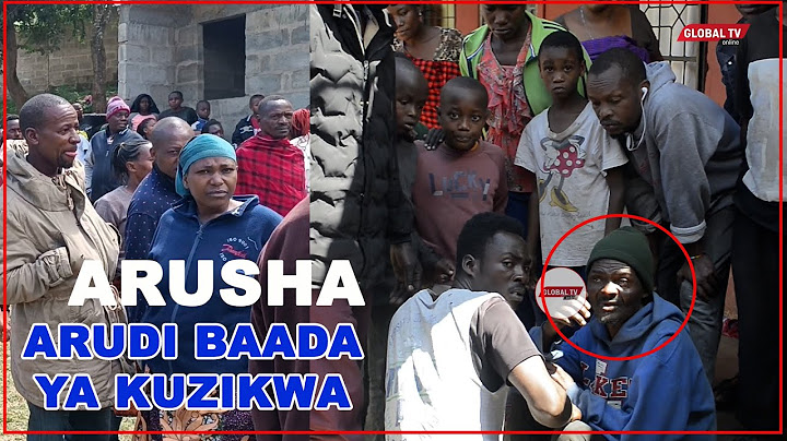 TAHARUKI! ALIYEFARIKI AKAZIKWA ARUSHA AFUFUKA - AFIKA NYUMBANI KUDAI MASHAMBA YAKE - WATU WAFURIKA..